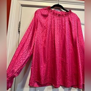 Hot pink animal print. Size 2xl